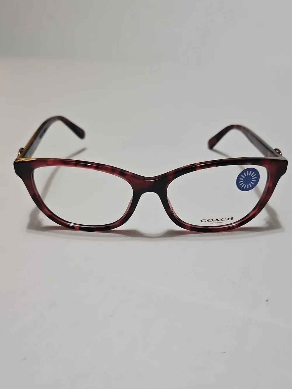 Coach 6180 Milky Wine Tortoise Eyeglasses Frames 5658 54 16 140